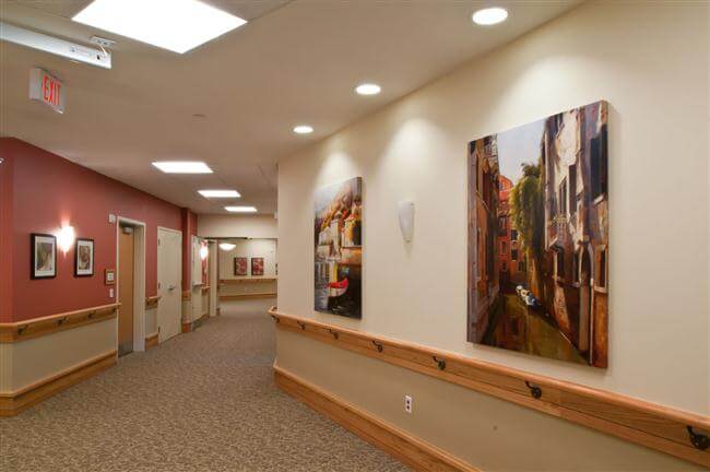 Mill Creek Care Centre Corridor - Mill Creek Care Centre